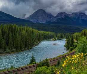 Bow River Lake Louise Alberta Canada Panoramic Landscape Creek Spring View Point - 016752 - 16-08-2015 - 7636x6544 Pixel Bow River Lake Louise Alberta Canada Panoramic Landscape Creek Spring View Point Landscape Photography Snow Art Printing Fine Art Prints Fine Art Landscape Fine...