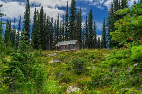 Cabin Cabin - Panoramic - Landscape - Photography - Photo - Print - Nature - Stock Photos - Images - Fine Art Prints - Sale -...