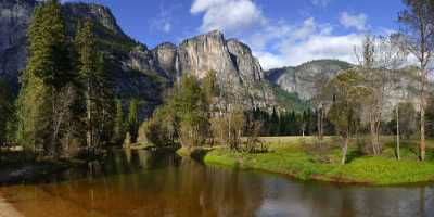 Yosemite Nationalpark California Waterfall Merced River Valley Scenic Shore Fine Art - 009190 - 07-10-2011 - 10053x4927 Pixel Yosemite Nationalpark California Waterfall Merced River Valley Scenic Shore Fine Art Royalty Free Stock Images Photo Park Prints For Sale Sale Town Winter Snow...