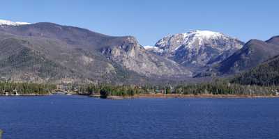 Grand Lake Colorado Landscape Scenic Outlook Viewpoint Panoramic Stock Pictures - 006967 - 15-10-2010 - 14009x4158 Pixel Grand Lake Colorado Landscape Scenic Outlook Viewpoint Panoramic Stock Pictures Royalty Free Stock Photos Photography Prints For Sale Mountain Fine Art America...