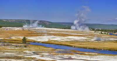 Yellowstone National Park Wyoming Midway Geyser Basin Hot Nature Royalty Free Stock Photos Fog - 011779 - 30-09-2012 - 16114x8472 Pixel Yellowstone National Park Wyoming Midway Geyser Basin Hot Nature Royalty Free Stock Photos Fog Fine Art Landscape Panoramic Stock Images What Is Fine Art...